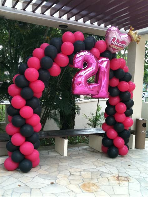 21st Birthday Party Balloon Ideas Balloonpartyie Blog