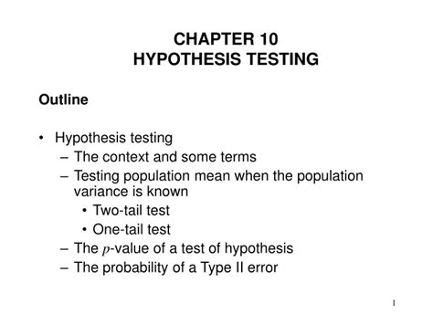 Ppt Chapter Hypothesis Testing Powerpoint Presentation Free 11564 Hot Sex Picture