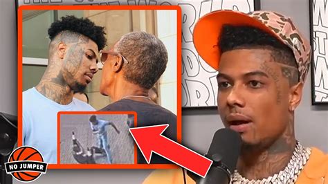 Blueface Sounds Off On Trading Punches With Chriseans Dad Youtube