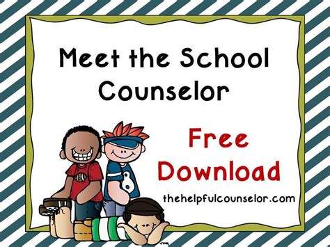 Elementary School Counselor Introduction Lesson Elementary School Counselor School Counseling