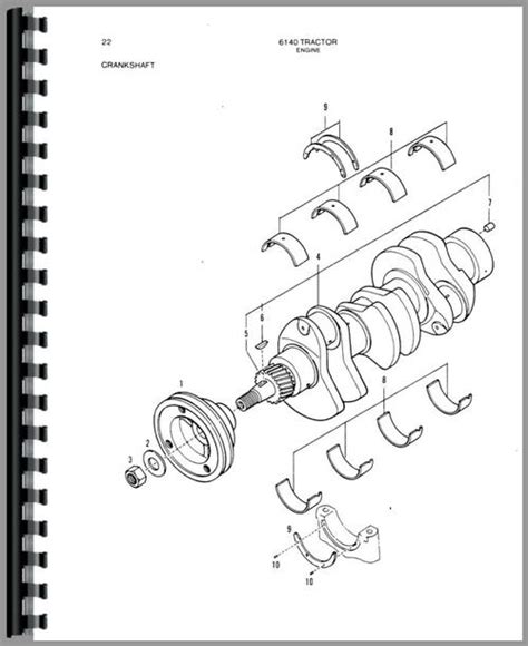 Allis Chalmers 6140 Tractor Parts Manual
