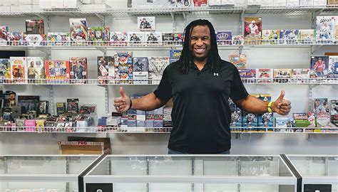 Georges Laraque The Unlikeliest Card Shop Owner
