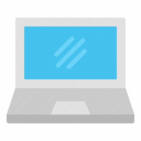 Computer Laptop Monitor Screen Technology Icon Download On Iconfinder