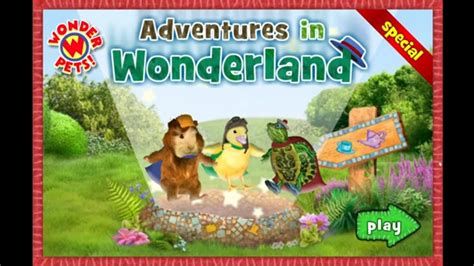 The Wonder Pets Adventures In Wonderland Flash Games Youtube