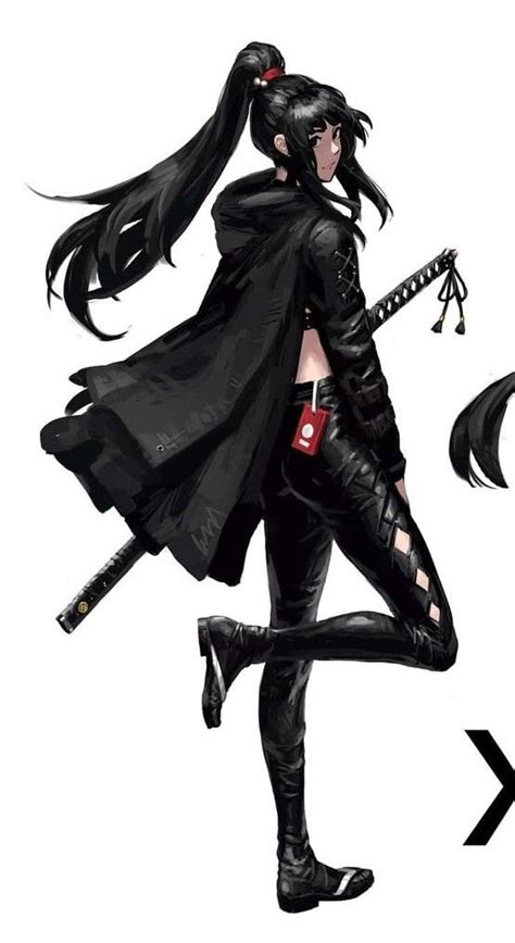 female samurai character art female character design character design inspiration female