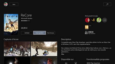 Essayez Gratuitement Recore Gr Ce Une Version D Valuation Xbox