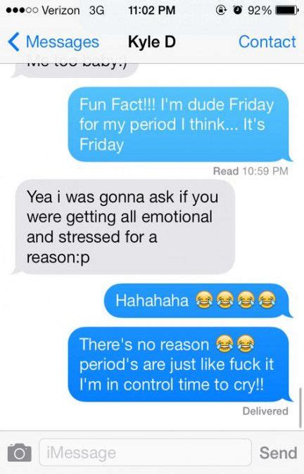 Super Funny Texts To Babefriend Period Hilarious Ideas Period Humor Babefriend Texts Cute