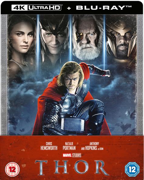 Thor 4k Ultra Hd Includes 2d Blu Ray Zavvi Exclusive Steelbook Blu