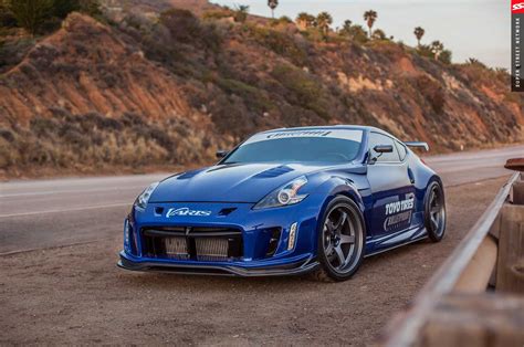 2009 Nissan 370z Coupe Blue Cars Modified