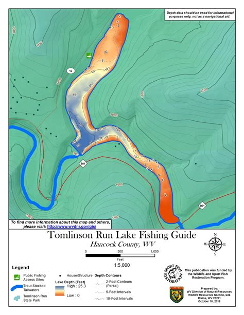 Lake Map Links Wvdnr