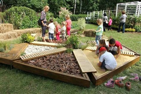 Sensory Garden Toddler Playground Outdoor Play Spaces Natural