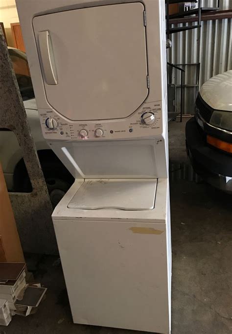 2012 Ge Washer Dryer Stacker 24 Wide For Sale In Aiea Hi Offerup