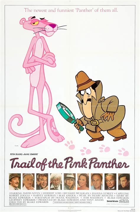 Trail Of The Pink Panther 1982 Pink Panthers Pink Panter Blake
