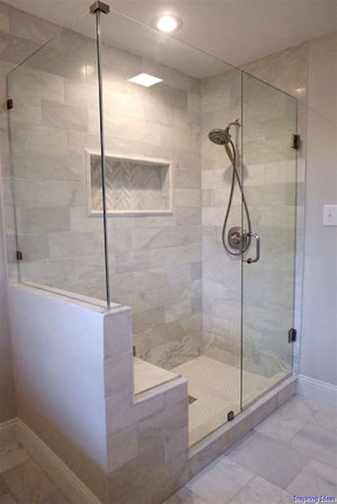 Awesome 55 Cool Bathroom Shower Remodel Ideas 55