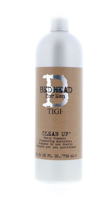 Tigi Bed Head For Men Clean Up Daily Shampoo Oz Walmart Com