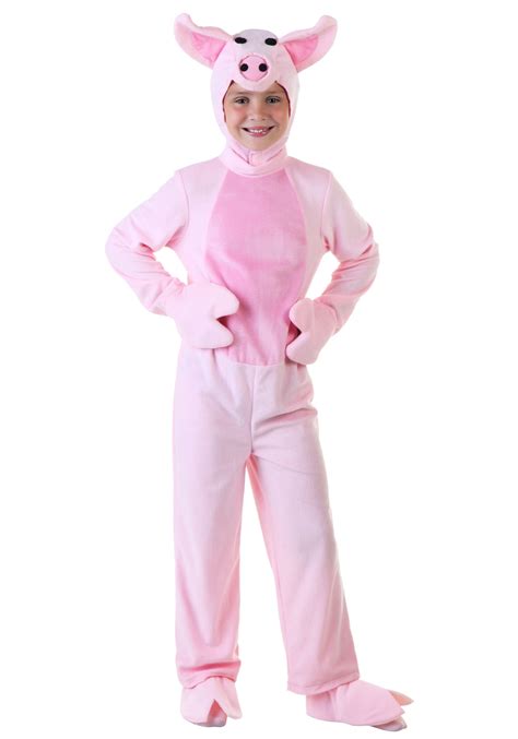 Pink Pig Costume For Kids Farm Animal Halloween Costume Exclusive
