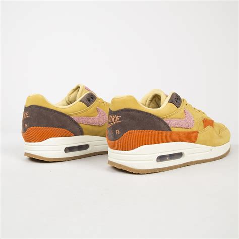 Nike Air Max 1 Crepe Sole Wheat Gold Rust Pink Baroque Brown Cd7861 700 Consortium