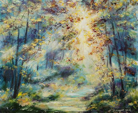 Sunshine Day Oil On Canvas Panel 40x50cm 2016 Art Art Painting