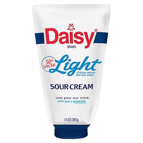 Daisy Light Sour Cream 14 Oz Shoprite