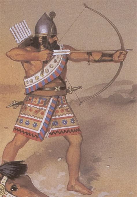 Assyrian Archer Possible Portrait Ancient Warfare Ancient