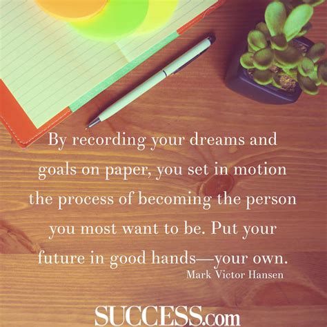 18 Motivational Quotes About Successful Goal Setting Success