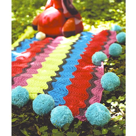 Bright Bold Beautiful Our Free Blanket Knitting Pattern