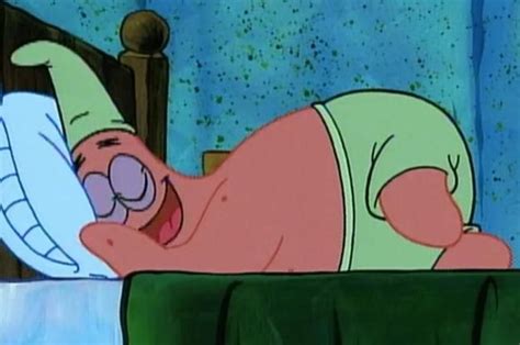 How Weird Are Your Sleeping Habits Patrick Star Spongebob Patrick
