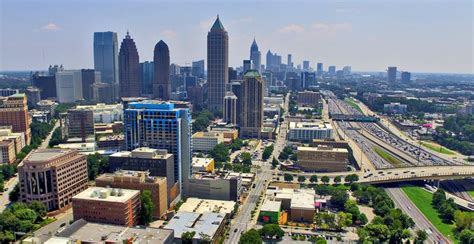 A Celebration Of Atlantas Underrated Skyline In 20 Drone Photos