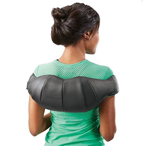 Brookstone Shiatsu Neck And Back Massager With Heat 44 Pound Buy Online In Uae Health And