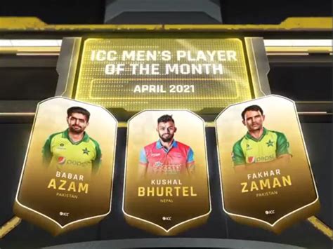 ICC Player Of The Month Award April Babar Azam Alyssa Healy Among Nominees