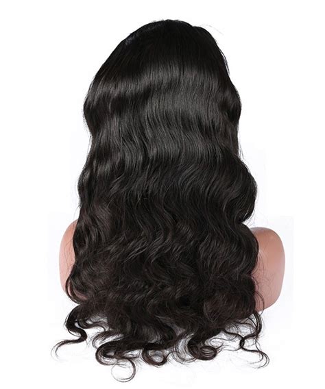 Density Pre Plucked Body Wave Lace Front Human Hair Wigs Msbuy Com