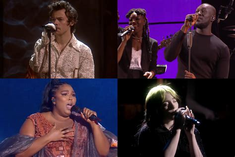 the best performances at the 2020 brit awards goss ie