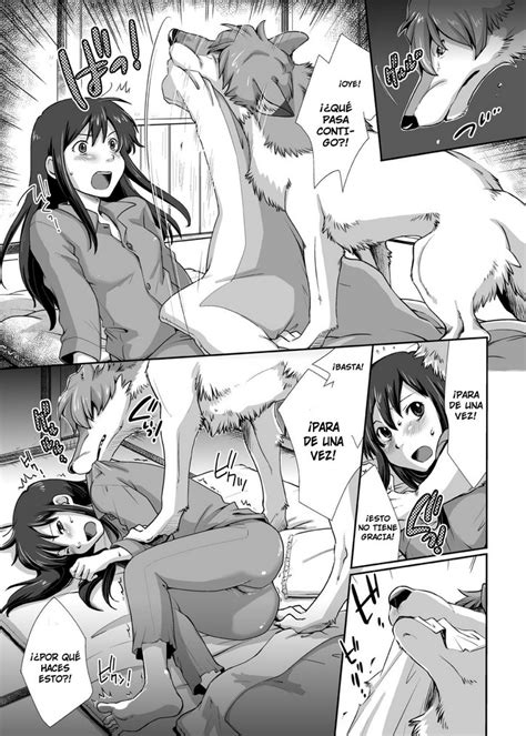 Yuki es violada por su perro Cómic Porno