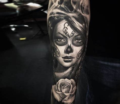 Muerte Tattoo By Ezequiel Samuraii Post 19375 Hyper Realistic Tattoo Tattoos Body Art Tattoos