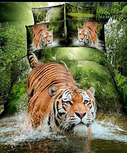 12 Amazing Realistic Tiger Bedding Sets