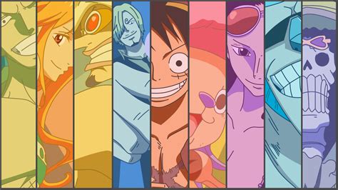 One Piece Luffy Crew Years Later Wallpaper
