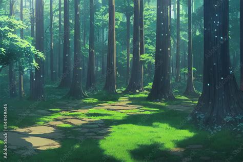 Aggregate More Than 80 Forest Anime Background Latest Incdgdbentre