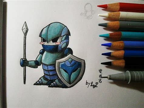 Little Blue Knight By Bylysi On Deviantart