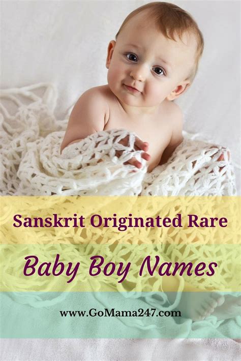 Rare Sanskrit Baby Boy Names: Short and Trendy | Sanskrit baby boy names, Unique baby boy names 