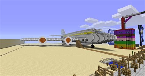 Boeing 747 Minecraft Map