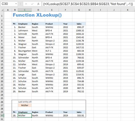Excel Function Xlookup For Excel 2007 To 2019