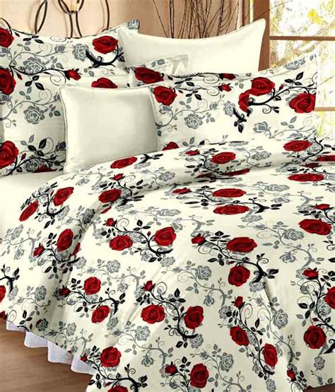 Ahmedabad Cotton Floral 100 Cotton Double Bedsheet Buy Ahmedabad