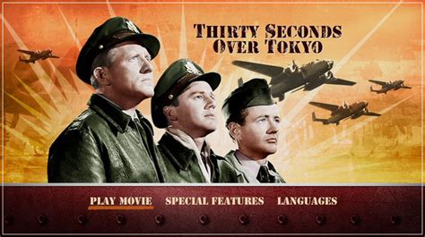 Thirty Seconds Over Tokyo DVD Menus