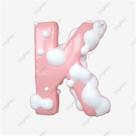 Browse and download free town png hd. C4d Pink Cream Cake Three Dimensional Letter K Element ...