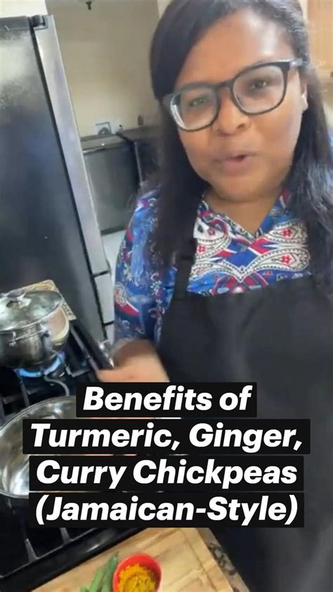 Benefits Of Turmeric And Ginger And Curry Chickpeas Jamaican Style Jamaican Recipes