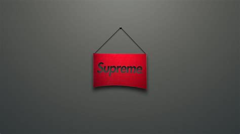 Supreme Logo Wallpapers Wallpaper Cave