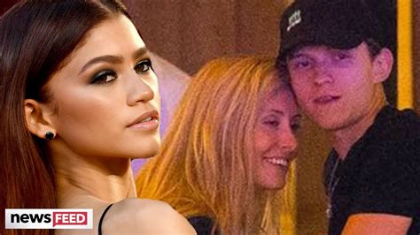 They were first romantically linked in july. Tom Holland SPOTTED Out With Mystery Blonde Amid Zendaya ...