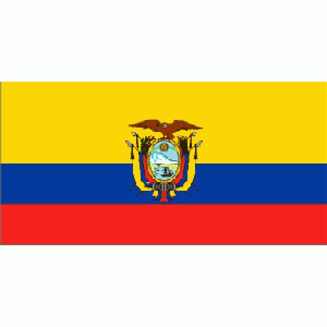 Ecuador Flag 3 X 5 Ft Standard
