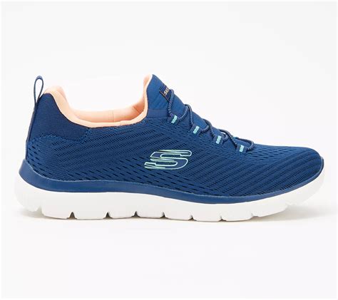 As Isskechers Washable Bungee Slip On Sneaker Summits Fast
