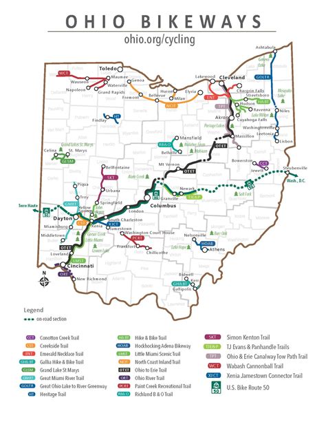 Ohio Motorcycle Routes
